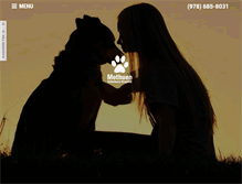 Tablet Screenshot of methuenveterinaryhospital.com
